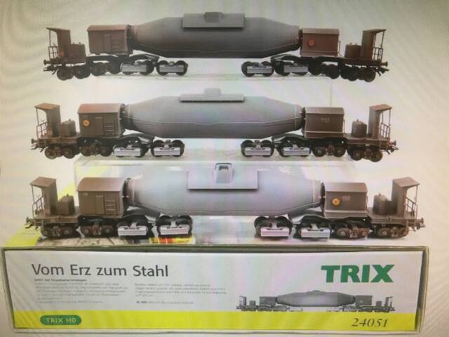 TRIX 24051 - Slévárenské doutníky