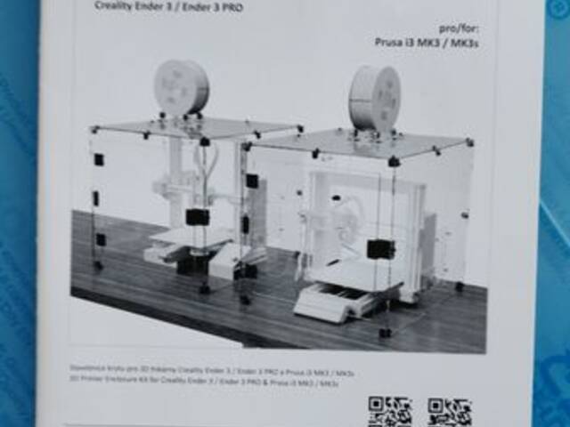 TS Acrylic box pro 3D tiskárny Prusa i3 MK2/MK3