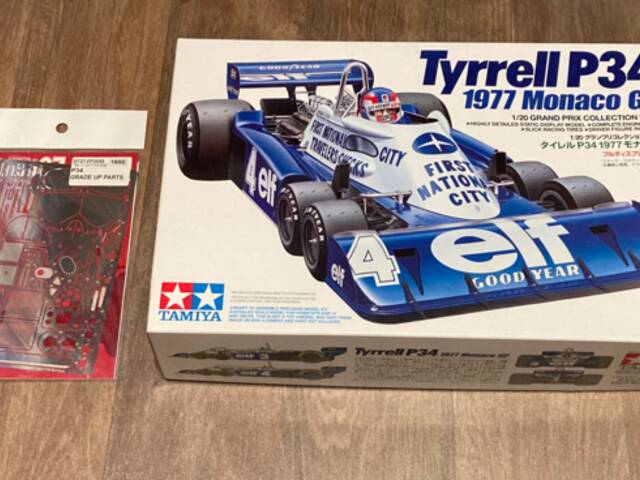 Tyrrell P34 1977 Monaco GP + lepty Stufio 27