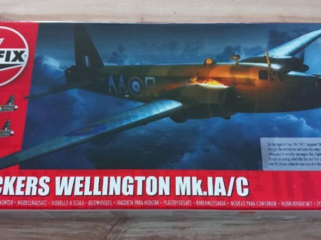 Vickers Wellington Mk.IA/C 1/72 AIRFIX + DOPLŇKY!