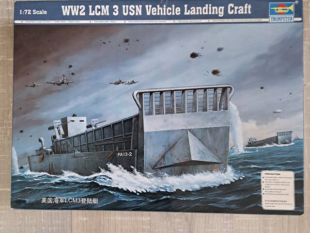 WW2 LCM USN  1/72