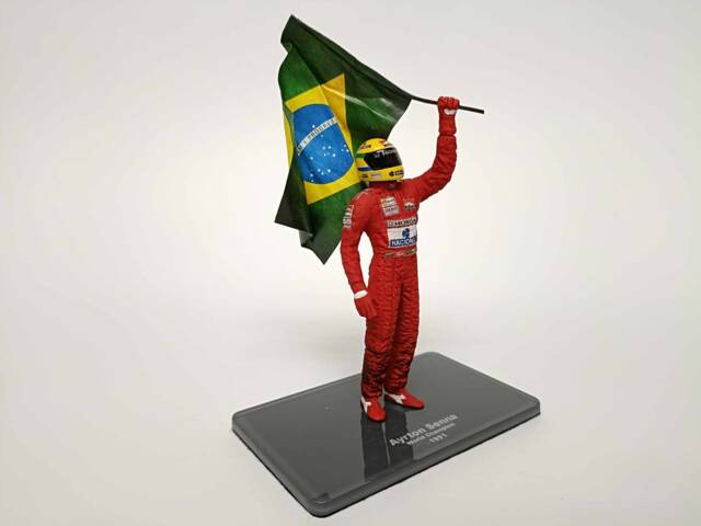 figurky 1:18 F1 Senna 1991 a Verstappen 2021