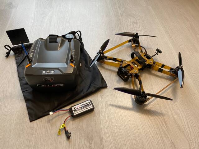 FPV dron 7’’ combo
