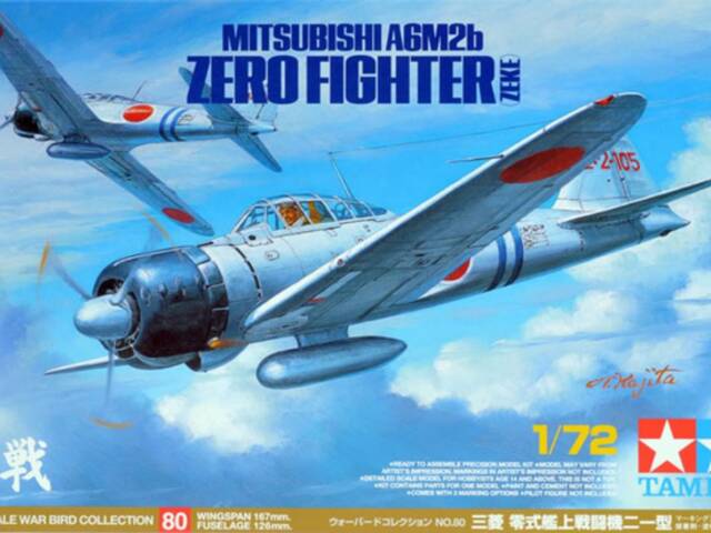 Mitsubishi A6M2b Zero / Tamiya + lepty