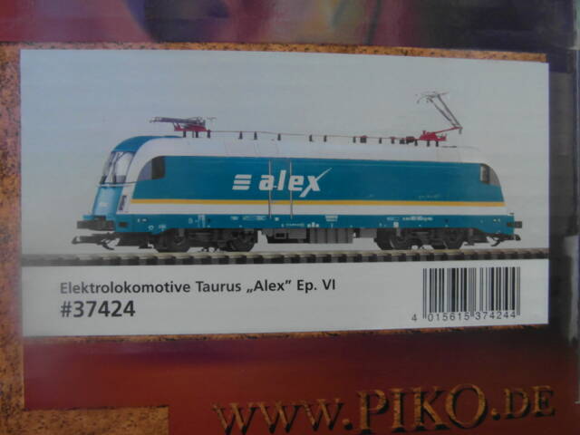 PIKO G - lokomotiva Taurus alex