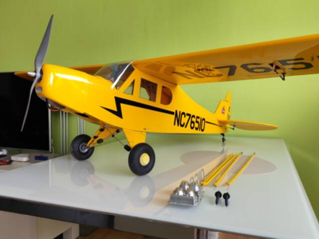 Piper J3 Cub, konstrukční, 1 800 mm