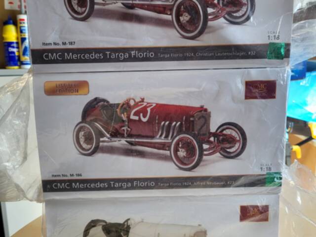Prodám CMC modely Mercedes Benz Targa Florio