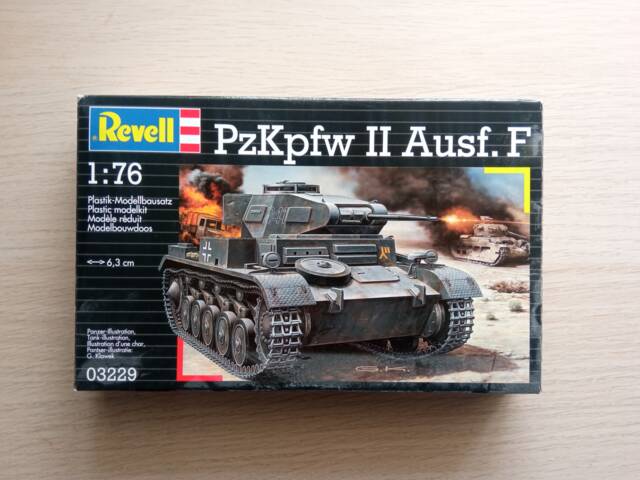 PzKpfw II Ausf.F - Revell - 1/76