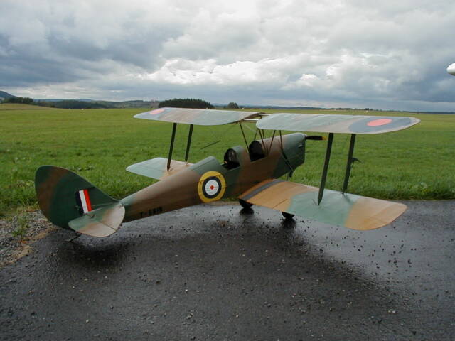 RC maketa F4C D.H.82A Tiger Moth 1:4