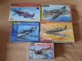 5x Spitfire 1/72