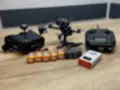 Kompletní FPV set–upravený Eachine Novice 4 + TX12 + EV800DM