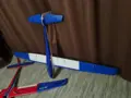 Prodám 2x RC letadlo Pelikan GAMA 2100 + vysílač F