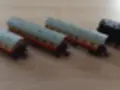 Souprava BR 92 se třemi osobními vozy DR