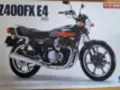 Kawasaki Z400FX 1981 značky Aoshima