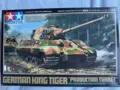 1:48 German King Tiger + fotolepty Eduard