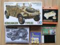 Kubelwagen Type 82 + doplnky: Voyager, Eduard.