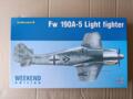 Fw 190A-5 Light fighter Weekend, 1/72, Eduard