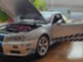 Nissan skyline 1:18