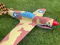 P 40 Warhawk - combat WW2 - EPP