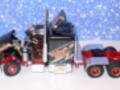 Peterbilt - tahač - Black Widow 1/25