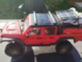 RC auto Jeep Gladiator s vlekem 1:10