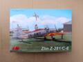 Zlín Z-281, 1/72, AZ Model