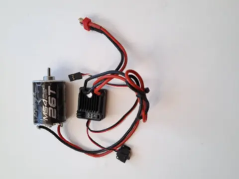 Kombo motor MST M54 26T a reguátor XB60