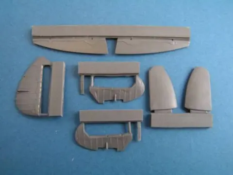 U 72-116 Spitfire Mk.IX Control surfaces late 1:72