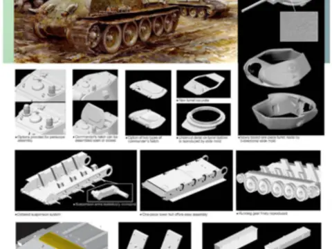 Dragon 6418 T-34/76 Mod.1941 Cast Turret
