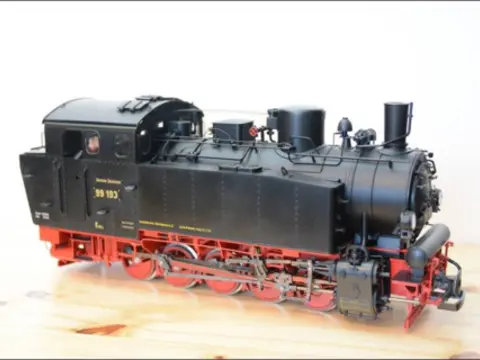 model parní lokomotivy DR BR 99.193 u ČSD jako U58