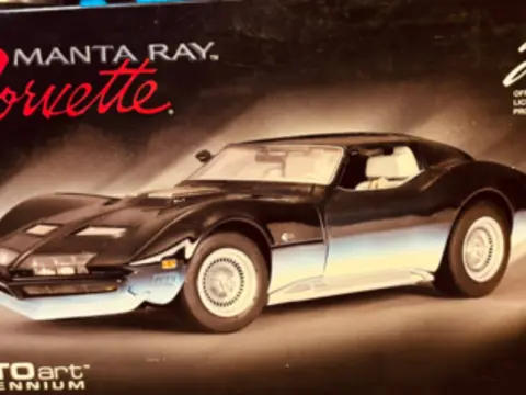 AUTOart Chevrolet Mantaray 1968, blue - 1:18