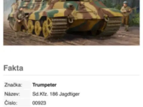 German Sd.Kfz.186 Jagdtiger 1:16