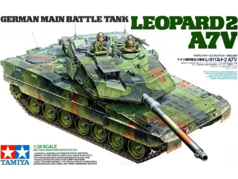 1:35 Leopard 2 A7V; Tamiya