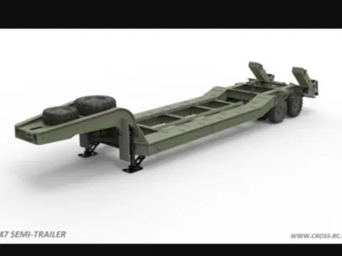 CROSS-RC návěs/ nízký T247 pro BC8 mierka 1/12
