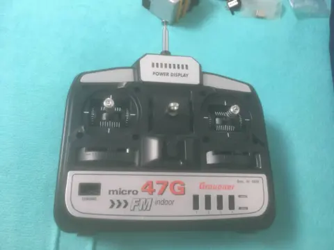 Vysielač Graupner micro 47G