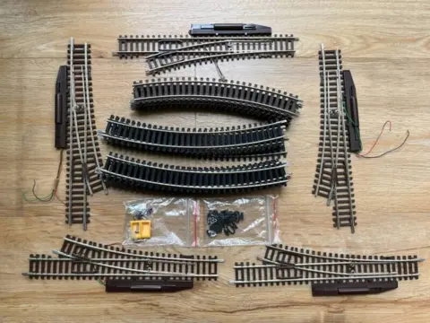 Set koľajníc HO