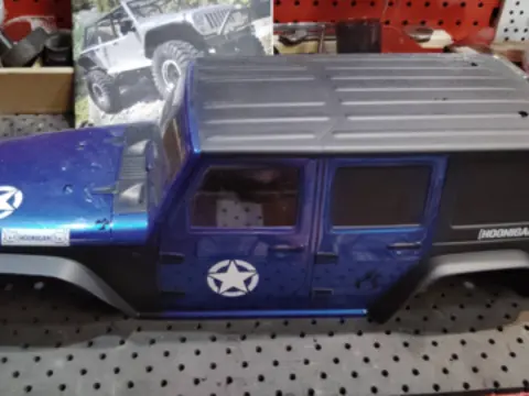 Kastle Jeep Rubicon 1:10 rázvor 313mm ZĽAVA