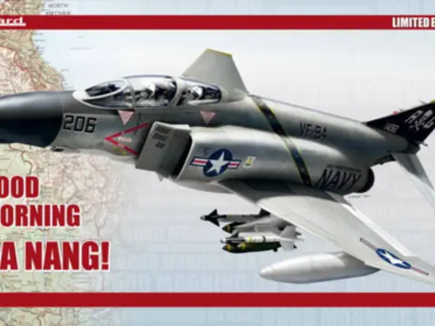 Eduard model F4-B Phantom Good Morning Da Nang, limit editio