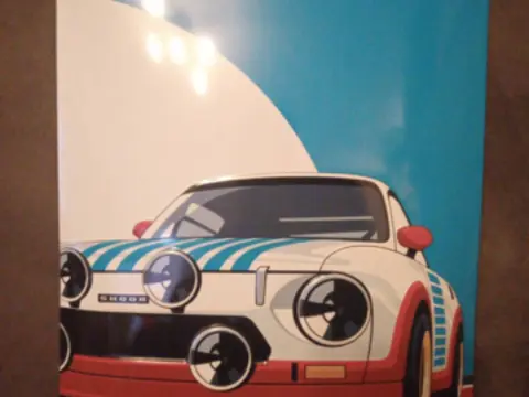 Ceduľa Škoda 130 RS Monte Carlo