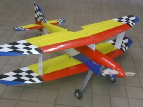 3D akrobatický dvouplošník Satyr