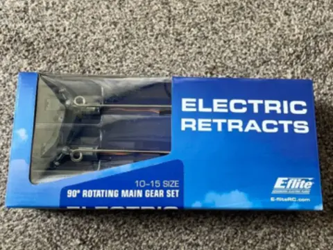 Zatahovací podvozek E-Flite otočný