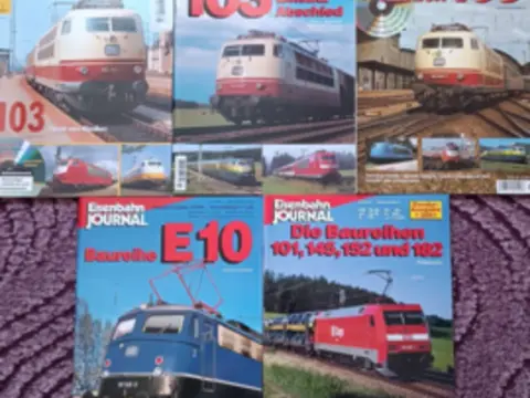 Časopisy Eisebahn journal
