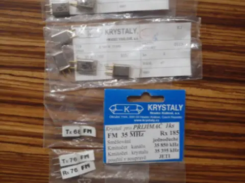 Krystaly 35MHz