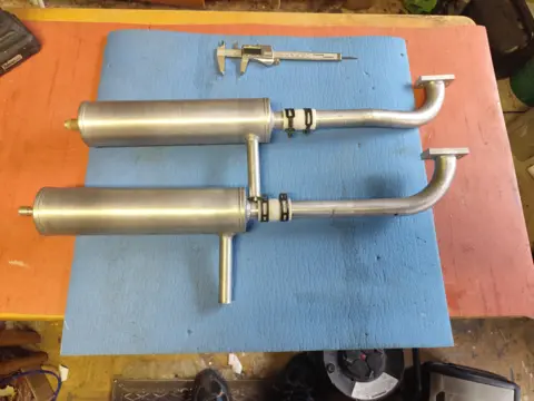 Muflery 150-175ccm