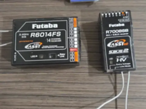 Prijímače Futaba + vario