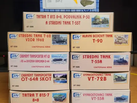 Prodám modely SDV, 1:87