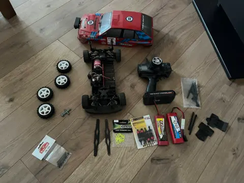 RC model lancia