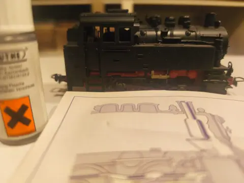 Starší model BR80 DCC